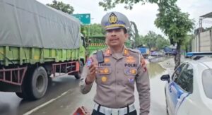 Contra Flow Diberlakukan di Jalur Pantura Kendal Akibat Banjir