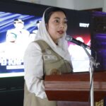Bupati Brebes Paramitha Widya Kusuma menghadiri Pelantikan Pengurus Dewan Pengurus Daerah (DPD) Komite Nasional Pemuda Indonesia (KNPI) Kabupaten Brebes periode 2025–2028 di Pendopo Kabupaten Brebes pada Sabtu (10/5/2025).