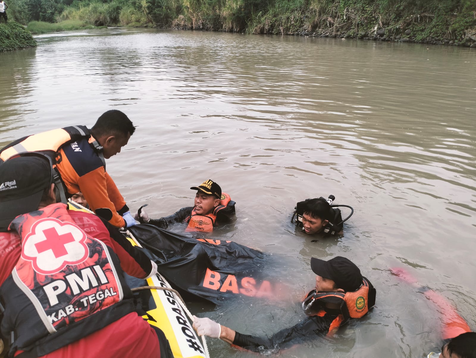Akhir Tragis Aksi Konten Sungai Gung Dua Remaja Tegal Ditemukan Tak Bernyawa